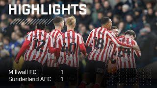 Point In The Capital | Millwall FC 1 - 1 Sunderland AFC | EFL Championship Highlights