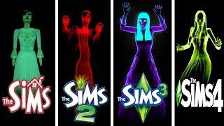 ️ Evolution of Ghosts in Sims 1 - Sims 2 - Sims 3 - Sims 4