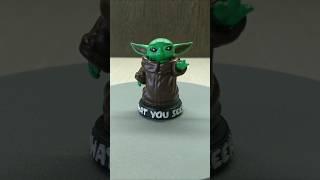 Фигурка малыша Йоды (Грогу) #3dprint #BabyYoda #StarWars #DIY #TimeLapse #Figurine #Satisfying
