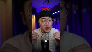 0% vs 100%... #asmr #mouthsounds