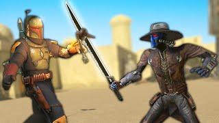 Fighting CAD BANE as Boba Fett - Blade and Sorcery VR Mods (Star Wars)