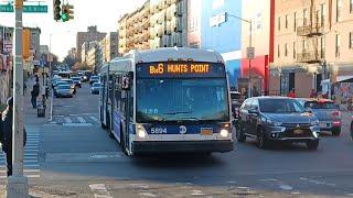 MTA MaBSTOA: Bx19 Bus Action with Rerouted M2 and Bx6/SBS Buses via 145th Street (3/4/2022)