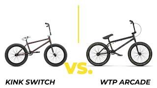 WETHEPEOPLE ARCADE VS. KINK SWITCH (BMX Bike Comparison)