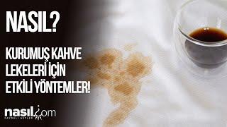 KAHVE LEKESİ KIYAFETTEN NASIL ÇIKAR? İŞTE KURUMUŞ KAHVE LEKESİNDEN KURTULMANIN YOLLARI! #leke #kahve