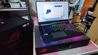 ASUS ROG STRIX SCAR 17 G733ZM 2022 Unboxing