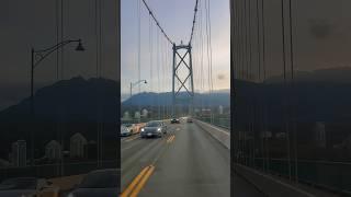 Lions gate Bridge #canada #automobile #reels #car #driving #shorts