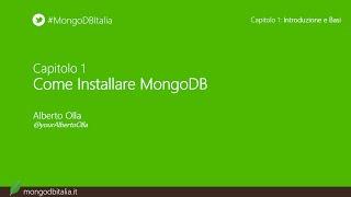 Come installare MongoDB - Corso base di MongoDB