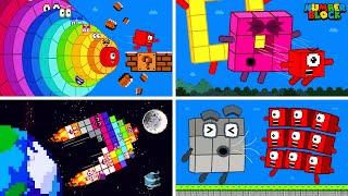 Numberblocks Adventures Series in Super Mario Bros | All Episodes | Game Animation