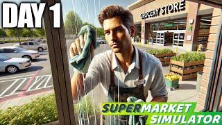 Two HUGE Game UPDATES! | Supermarket Simulator Gameplay | Part 1