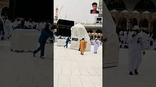 Masha Allah, the member is preparing the Friday sermon in Masjid Al-Haram, Masha Allah #allah