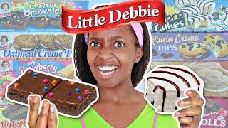 We Tried EVERY Little Debbie Snack | Onyx Family Bites