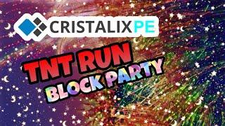 СЕРВЕР МАЙНКРАФТ CRISTALIX PE - TNT RUN и BLOCK PARTY