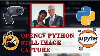 Python OpenCV Tutorial To Capture Still Image From WebCam || OpenCV PYTHON Still Image ||
