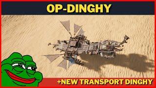 Last Oasis | How to build the Best Dinghy Walker? (10 guns on one side) + New Transport Dinghy Rig