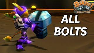 Ratchet and Clank: Size Matters PS5 | Bolt Champion Trophy Guide (All Bolts)