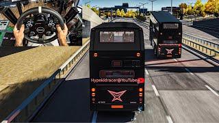 TWO 530362HP Double Decker Bus - Assetto Corsa | Moza R9