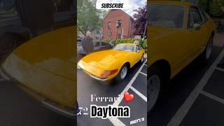 Ferrari Daytona #ferrari #daytona #cartok #youtubeshorts #supercar #automobile #classiccar #carshow