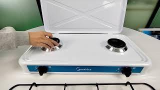 Gas stove | 2 burner portable gas cooker