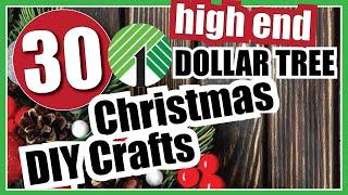 30 Christmas (Dollar Tree) DIY Crafts Mega Video | Heidi Sonboul DIY