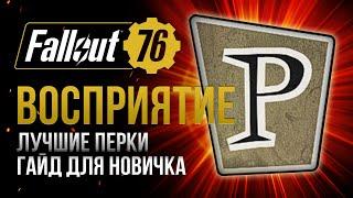 ВОСПРИЯТИЕ. ЛУЧШИЕ и ХУДШИЕ ПЕРКИ  Fallout 76