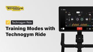 Technogym Ride | Training Modes with Technogym Ride