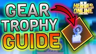 ALL 53 GEAR TROPHY LOCATIONS | HEROES ONLINE 2 | ROBLOX