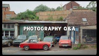 Q&A - Photographing Strangers, LF vs MF, Finding Good Ideas, Art + Commerce