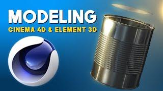 c4d tutorial - Element 3D - KAPOAKA speedart 1 by ADDLYCONCEPT