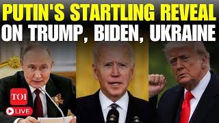 LIVE | 'Trump Is Correct': Putin's SHOCK DISCLOSURES On Ukraine Stuns Zelensky | Watch