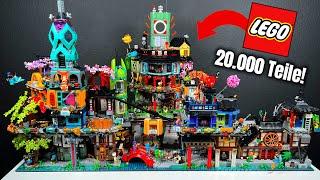 XXL: Alle LEGO Ninjago City Sets verbinden! | Review 'Ninjago City Markets' Set 71799