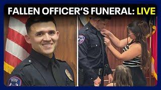 LIVE: Funeral for Terrell Police Officer Jacob Candanoza | FOX 4