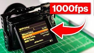 How To Record 1000fps Video With The Sony RX100 IV