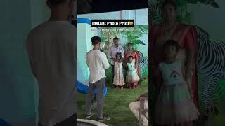 Photo Instant Prints package starts from 15,000/- with unlimited photos.#coimbatoreevents