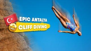 Stunning Dives Off The Cliffs in Antalya 