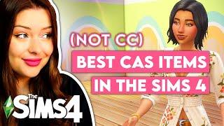 Using The BEST CAS ITEMS in The Sims 4 // Sims 4 CAS Favourites (NOT CC)