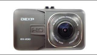 видеорегистратор DEXP EX-230 HD