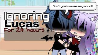 Ignoring Lucas for 24hours ( Prankwars ) Gacha life {read desc}