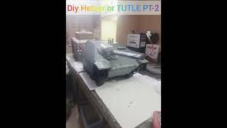 DIY jagdpanzer 38t Hetzer tank or TUTLE Part-2