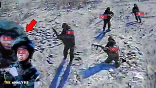 Horrible! Ukrainian blow up North Korean soldiers in brutal clash on battlefield