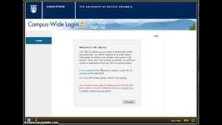 How to create a UBC CWL account (graduate students)