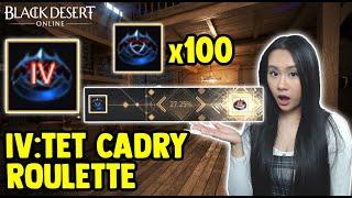 BDO - 100 Ring of Cadry Guardians To TET - Enhancing Accessories For Profit - Black Desert Online