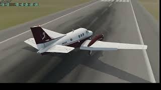 x plane 11 посадки в аэропорту Саба