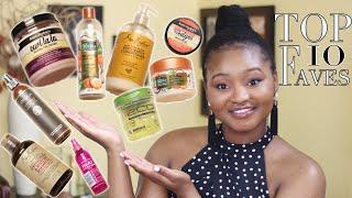 MY TOP 10 NATURAL HAIR PRODUCTS | 4C hair care | Tsholo Phoka