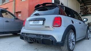 Mini F56 Cooper S LCI2 2021 - OPF delete - Pops&Bangs - RAARO Performance midpipe w/OEM exhaust