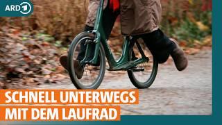 Fahrrad-Alternative: Schnell und sicher mobil mit dem Laufrad statt Rollator | ARD Gesund