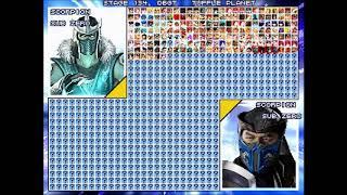 EVE MUGEN MKDA Scorpion & Sub-Zero Vs MK11 Scorpion & Sub-Zero