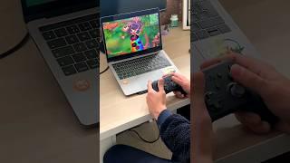 Fortnite on a MacBook Pro with Amazon Luna