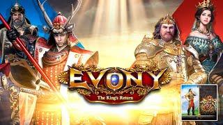 Evony games!! the King's of return! Mysterious Realm!! karwal gaming