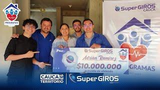 Programas sociales SuperGIROS Cauca con Adrián