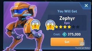 FINALLY UNLOCKED ZEPHYR  || MECH ARENA ROBOT SHOWDOWN || UNLOCKING ZEPHYR || TOURNAMENT ||